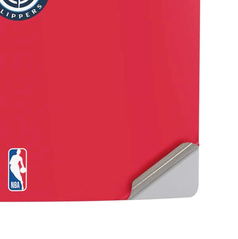 NBA Los Angeles Clippers Standard Red PS5 Slim Digital Edition Console Skin